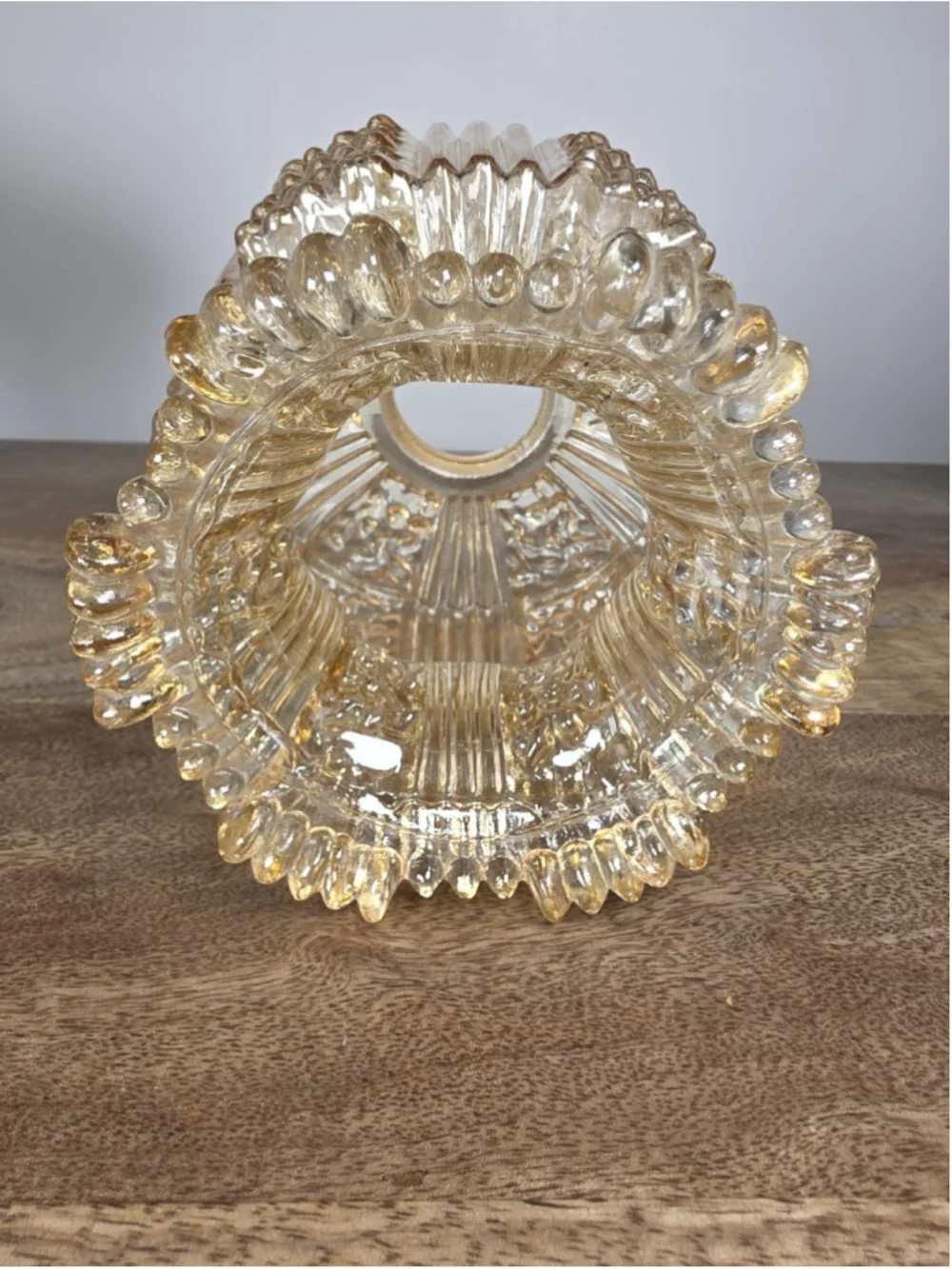 Antique Marigold Carnival Glass 2-1/4
